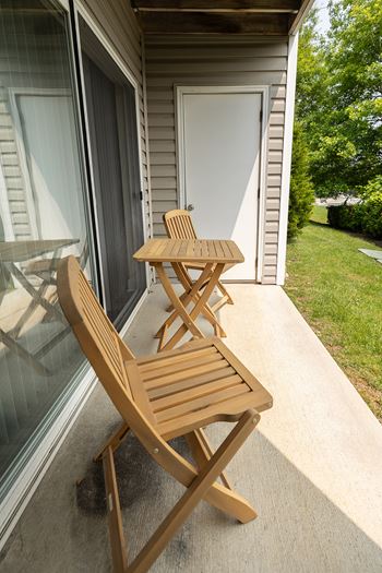 Porch with patio